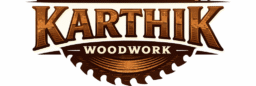 karthikwoodwork logo