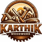 karthikwoodwork logo