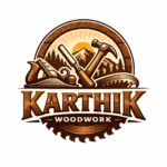karthikwoodwork logo